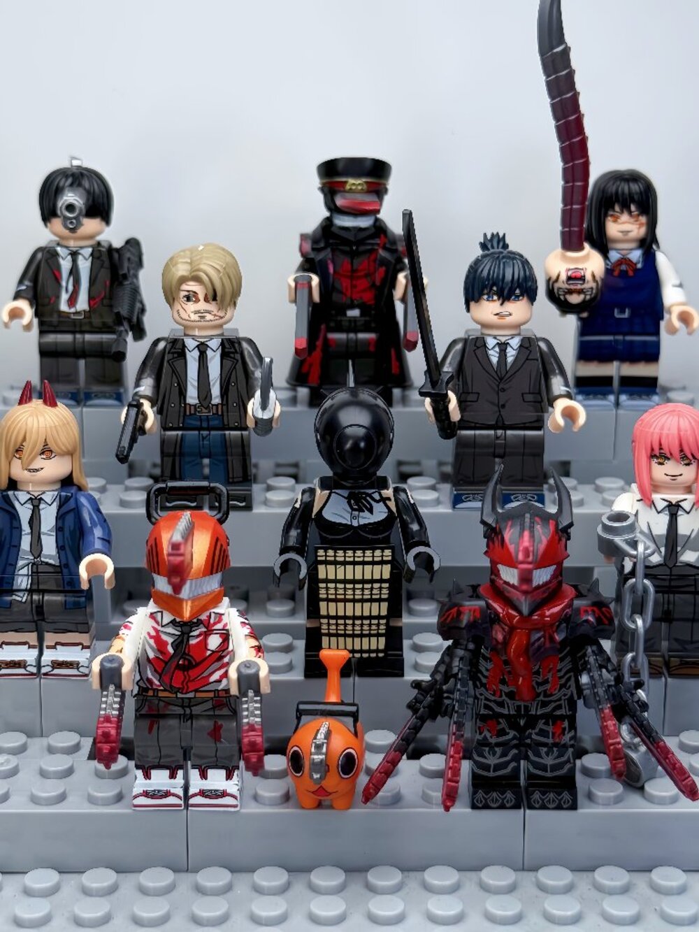 Chainsaw Man Custom Minifigures Lot of 10